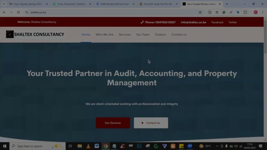 SEO Audit for Local Service Business